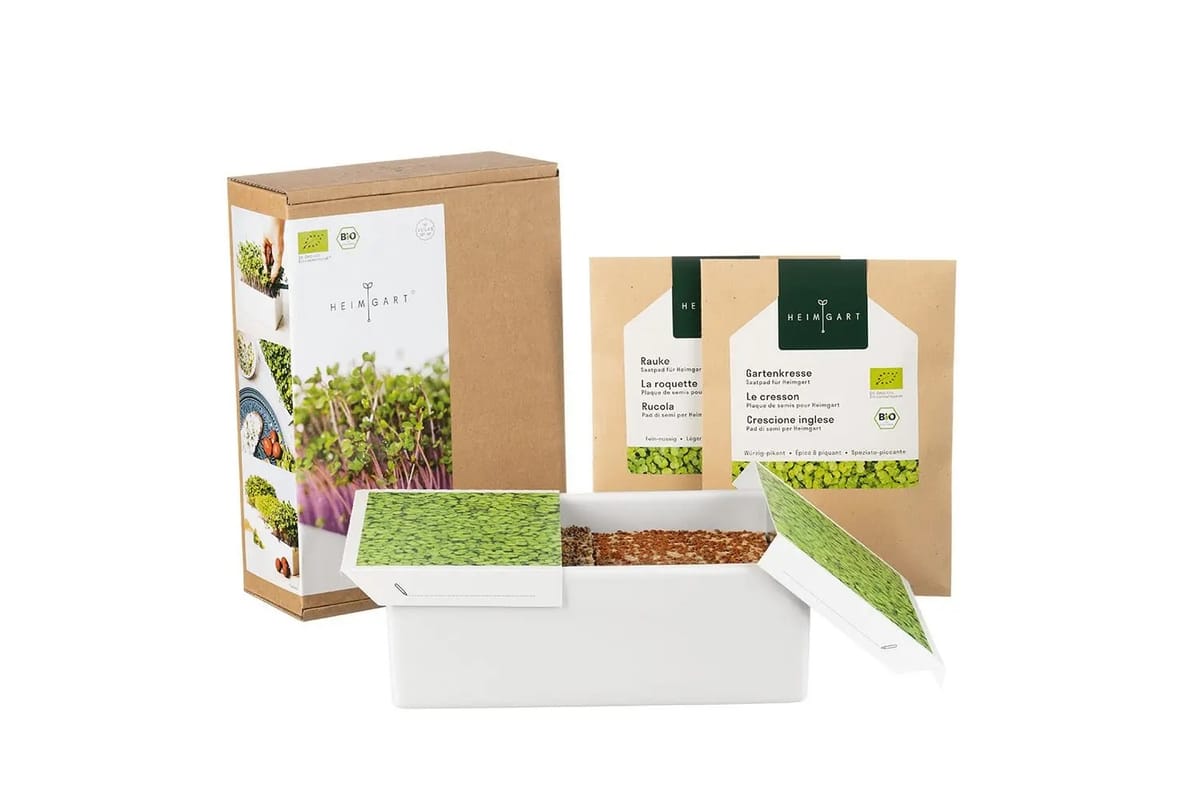 Heimgart: Ein Anzuchtsystem für Microgreens ganz ohne Erde